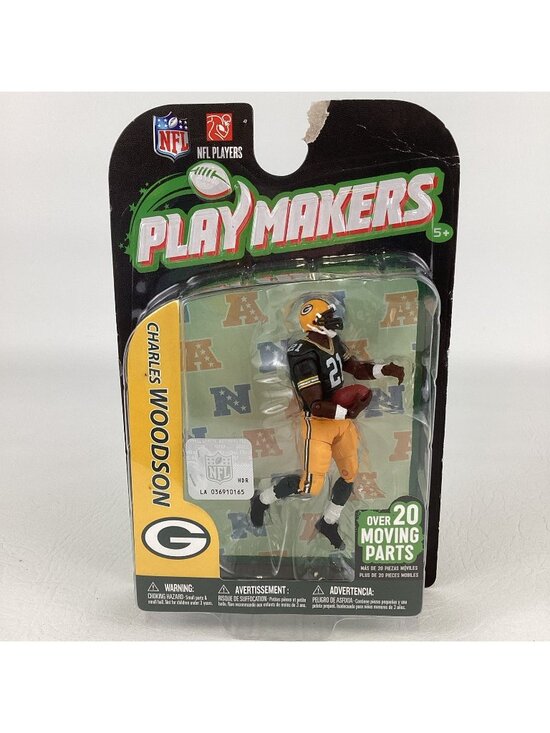 McFarlane Toys Other - NFL Play Makers Green Bay Packers Charles Woodson Action Figure 2012 McFarlane